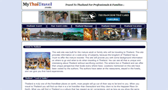 Desktop Screenshot of mythaitravel.com