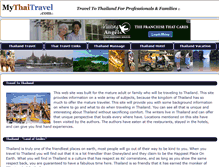 Tablet Screenshot of mythaitravel.com